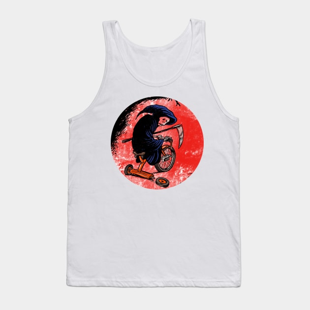 Death has a bad day Tank Top by GuyParsons